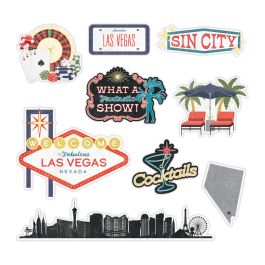 Las Vegas Scrapbook Embellishments: Las Vegas Scenes - Creative Memories