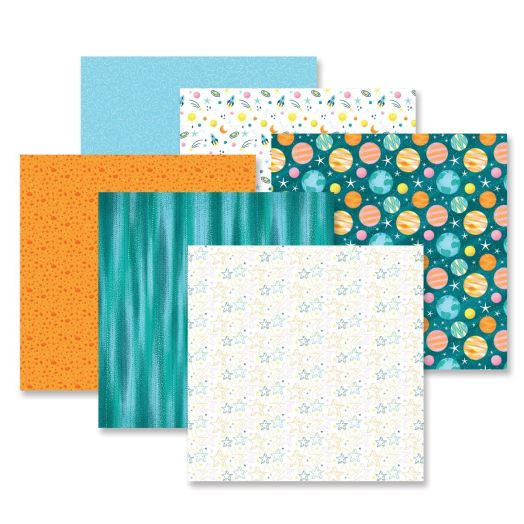 Vellum Paper: Cue the Blue Vellum Paper Pack - Creative Memories