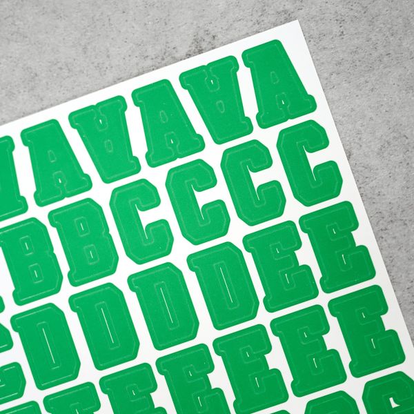 Sans Serif White Letter Stickers - Creative Memories